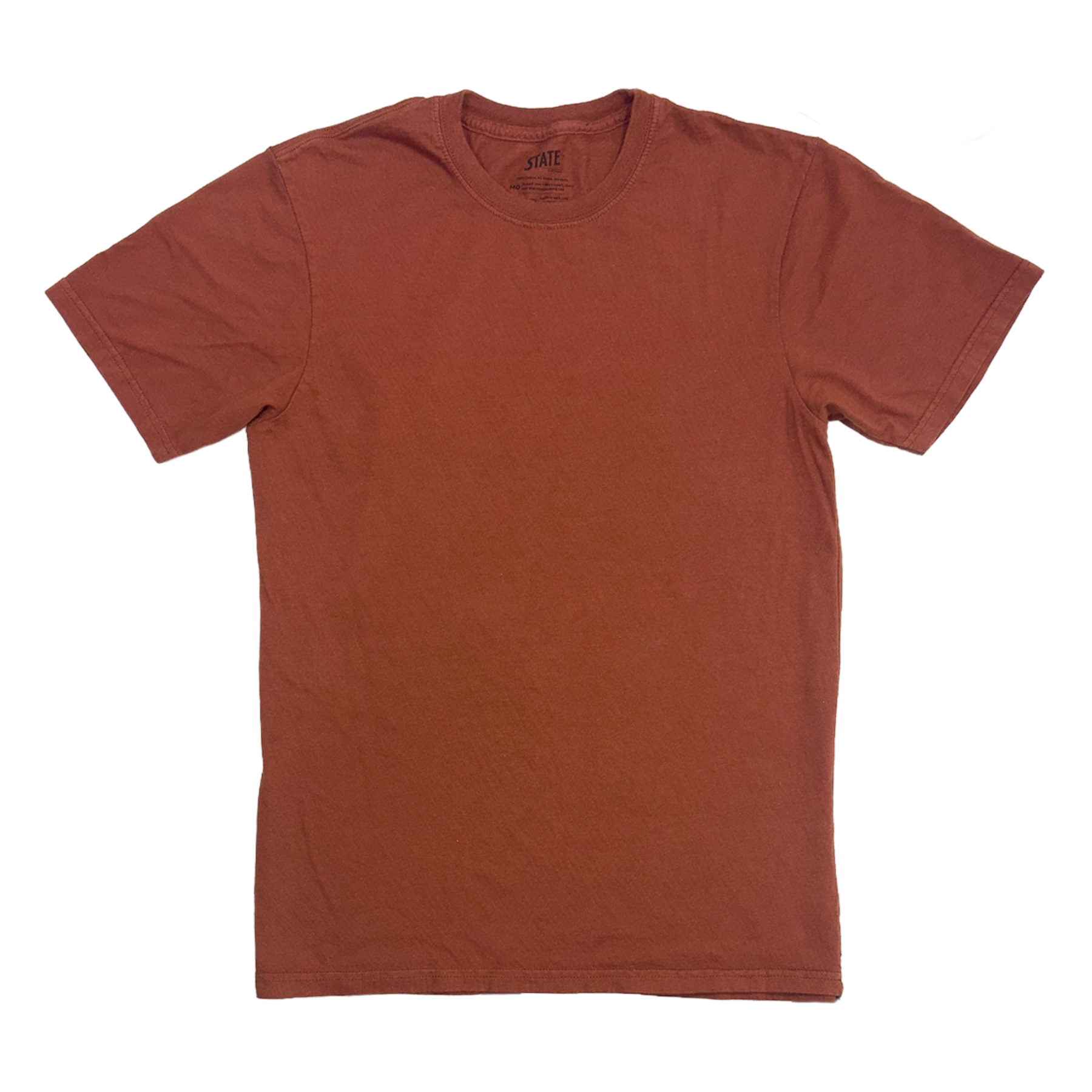 North Carolina Cotton T-Shirt - Burnt Orange