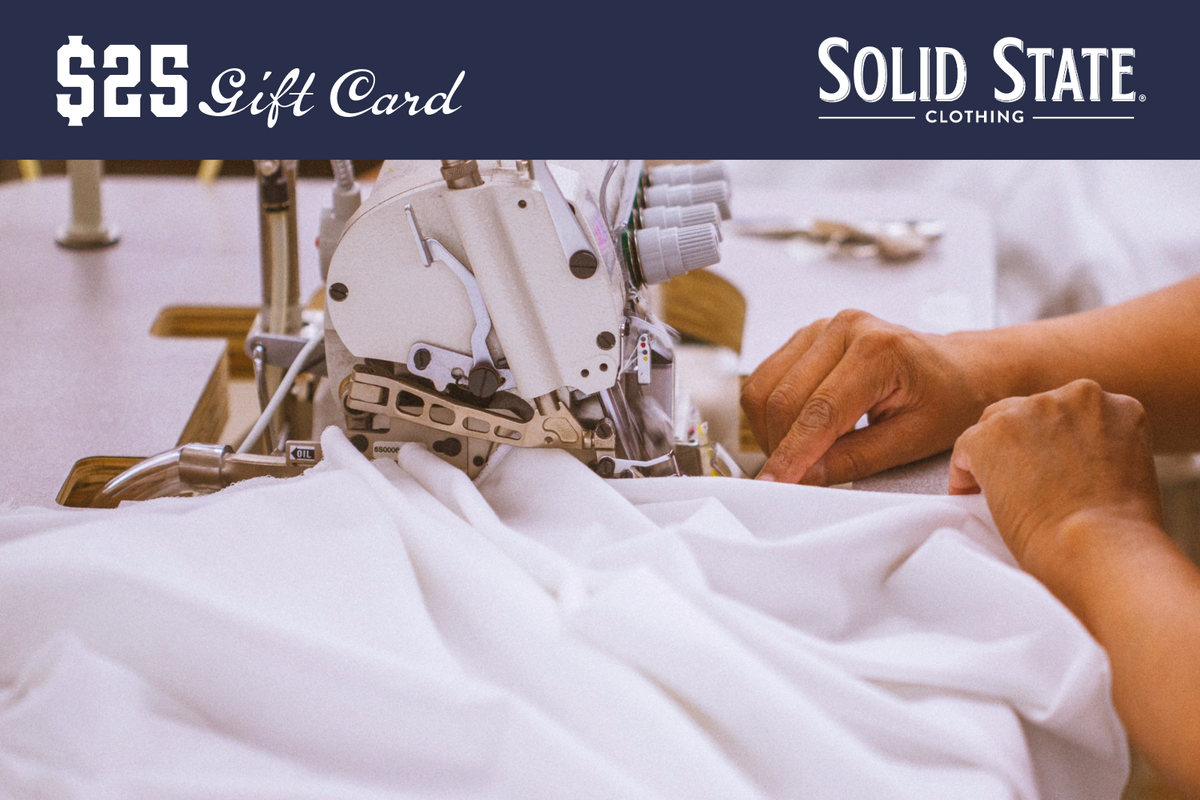 Solid State Clothing Gift Card