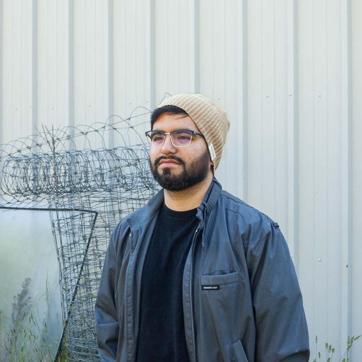 Hemp Beanie - Black Walnut
