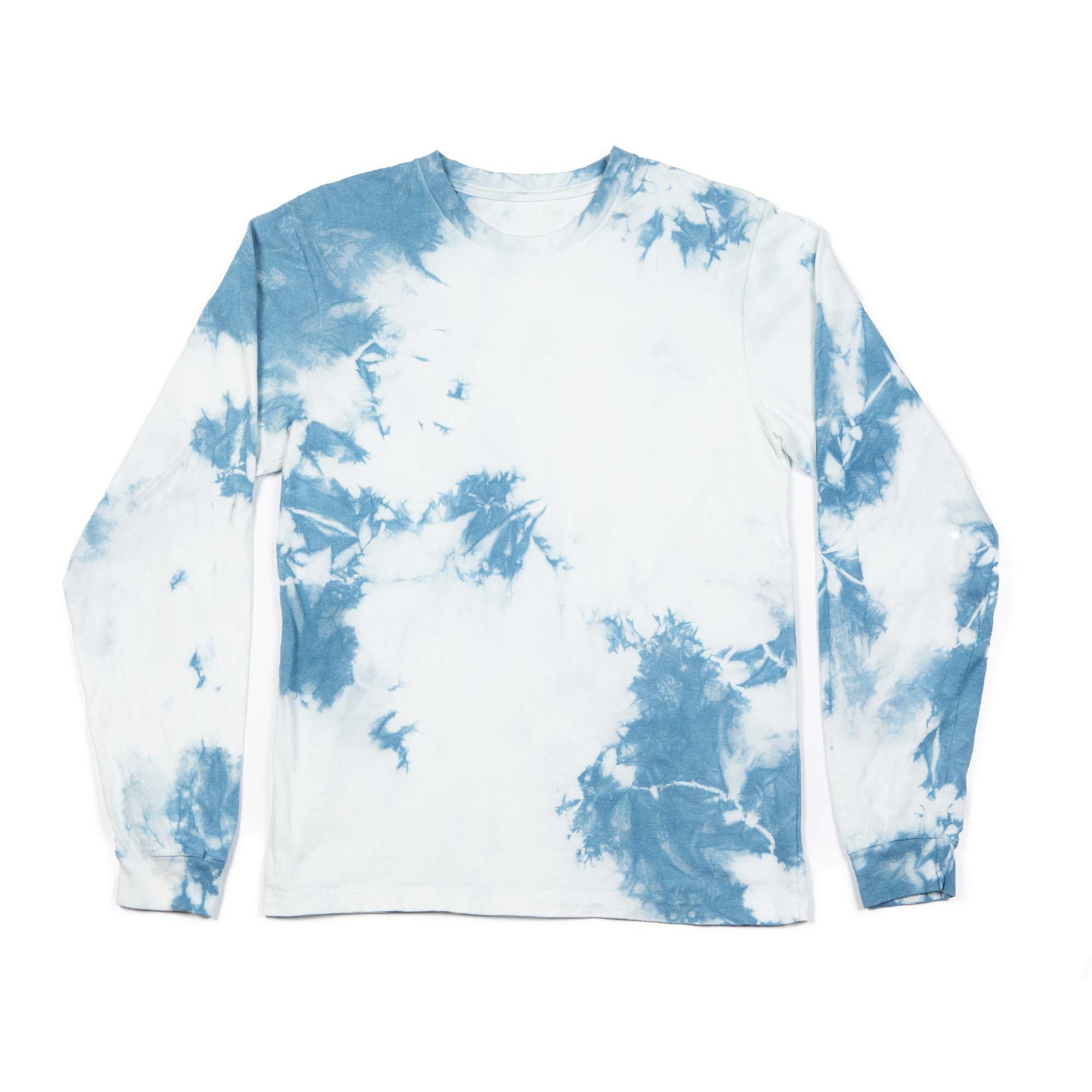 Natural Indigo Tie-Dye T-Shirt