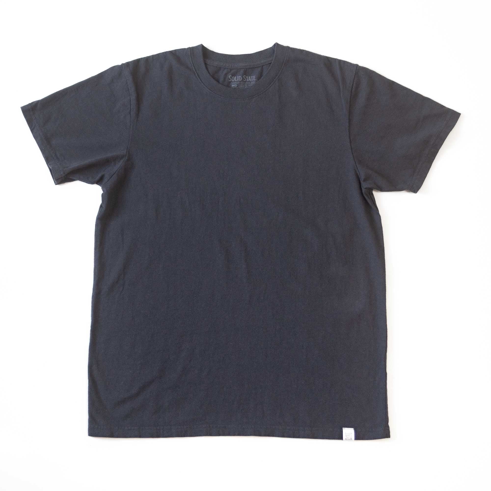 North Carolina Cotton T-Shirt - Soft Black