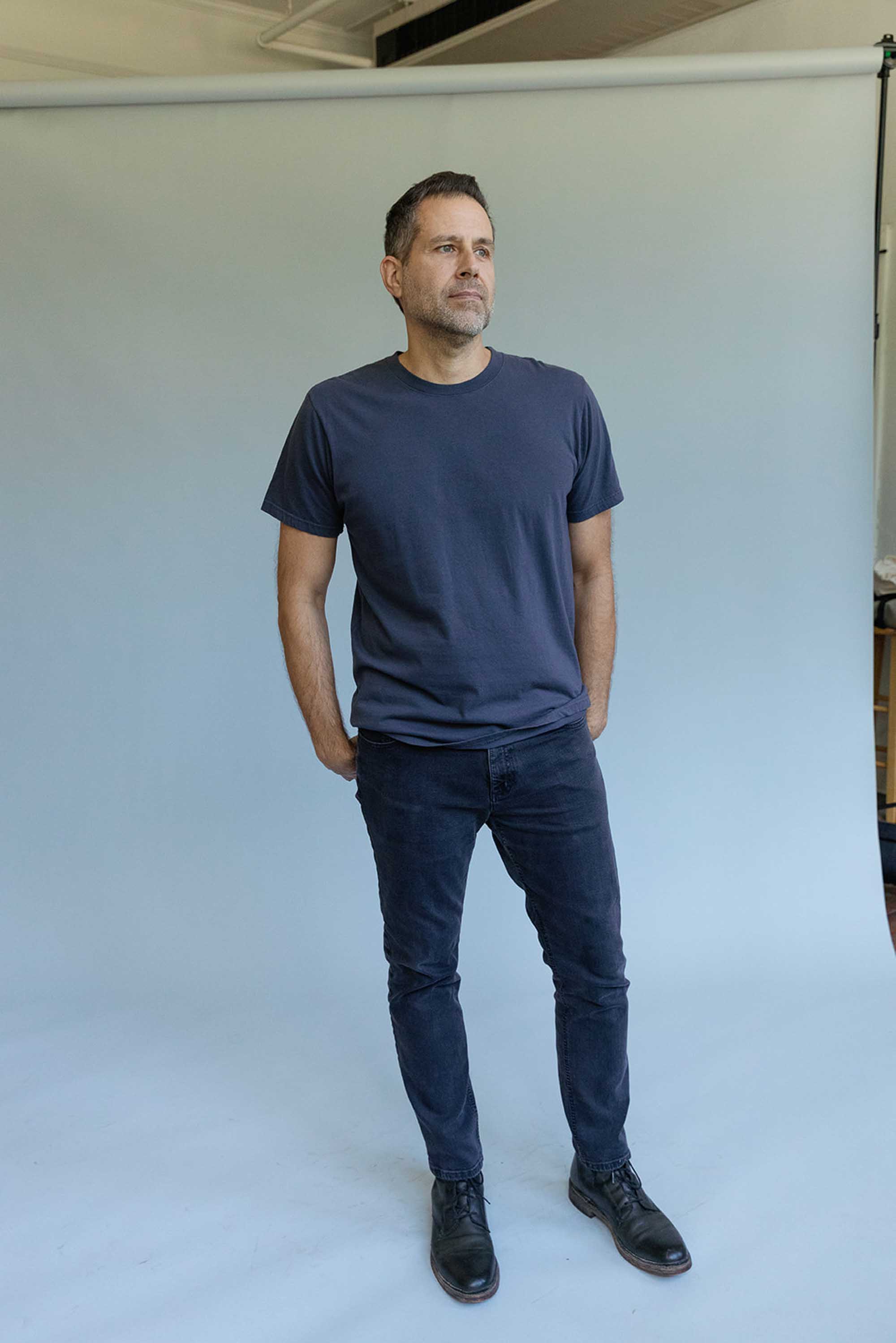 North Carolina Cotton T-Shirt - Vintage Blue