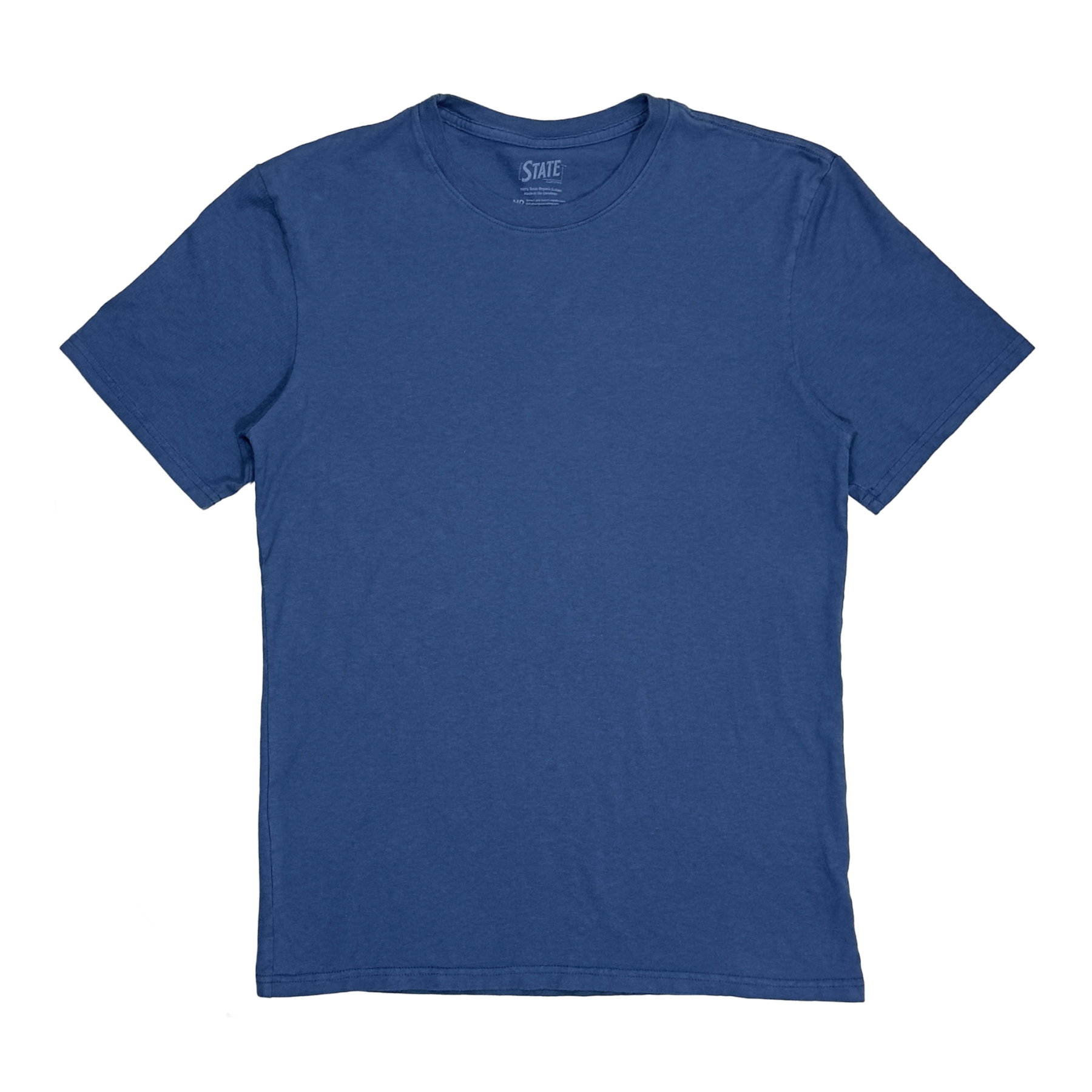 Texas Organic Cotton T-Shirt - Blue Quartz