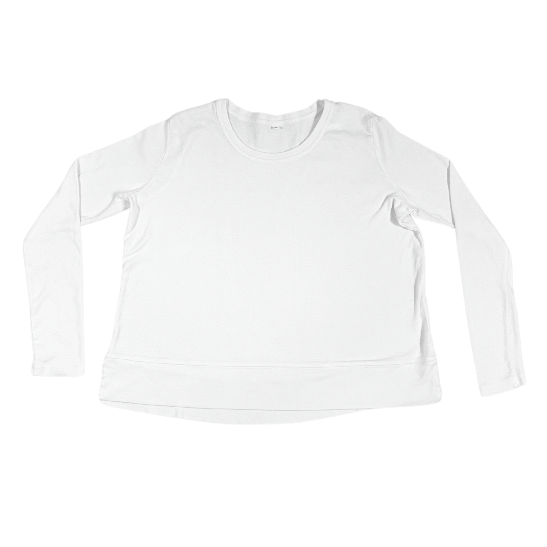 Women's NC Ribbed Cotton Relaxed Long Sleeve T-Shirt - Pre-Sale