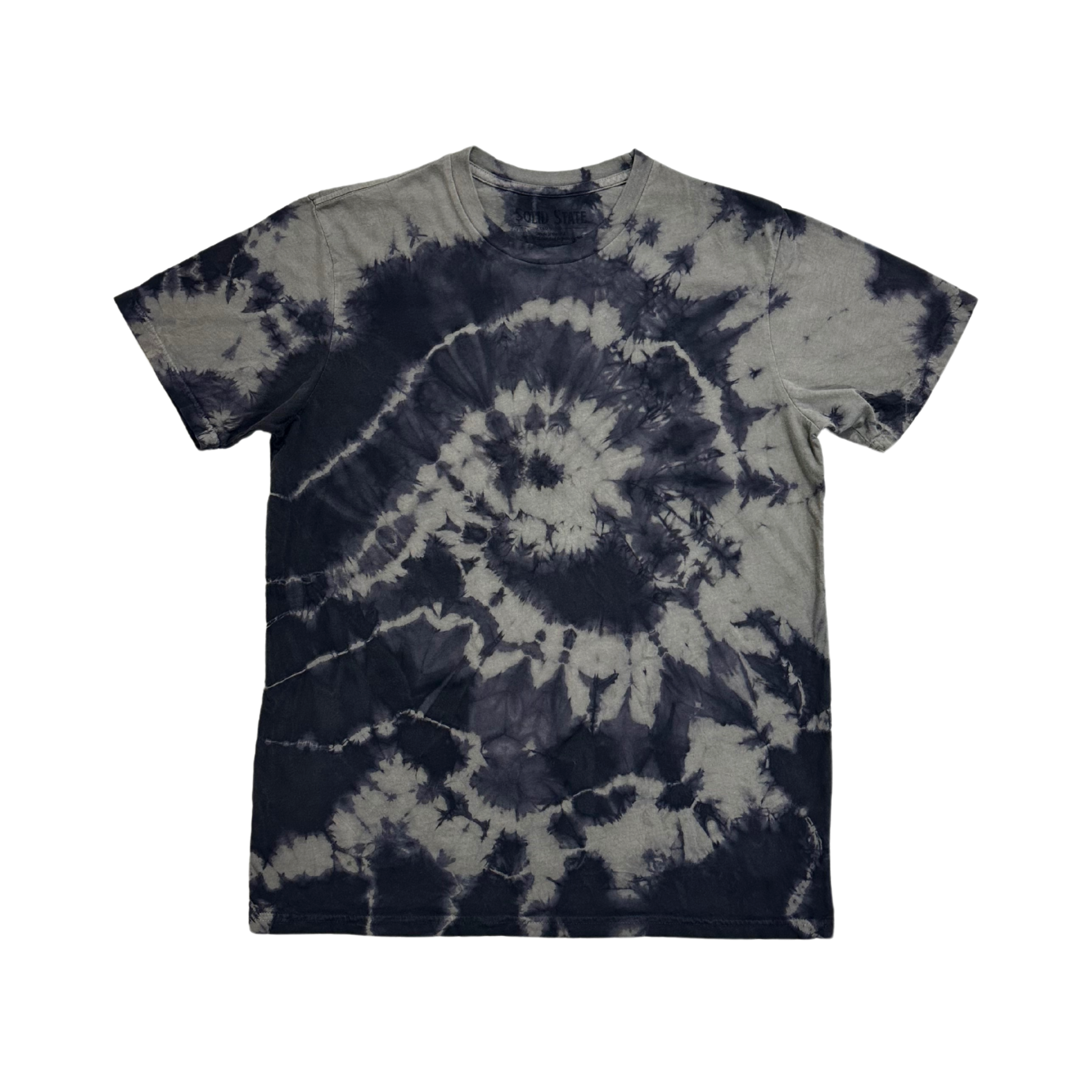 Caffe Inc. Natural Tie Dye Organic Cotton T-Shirt - Mocha Swirl