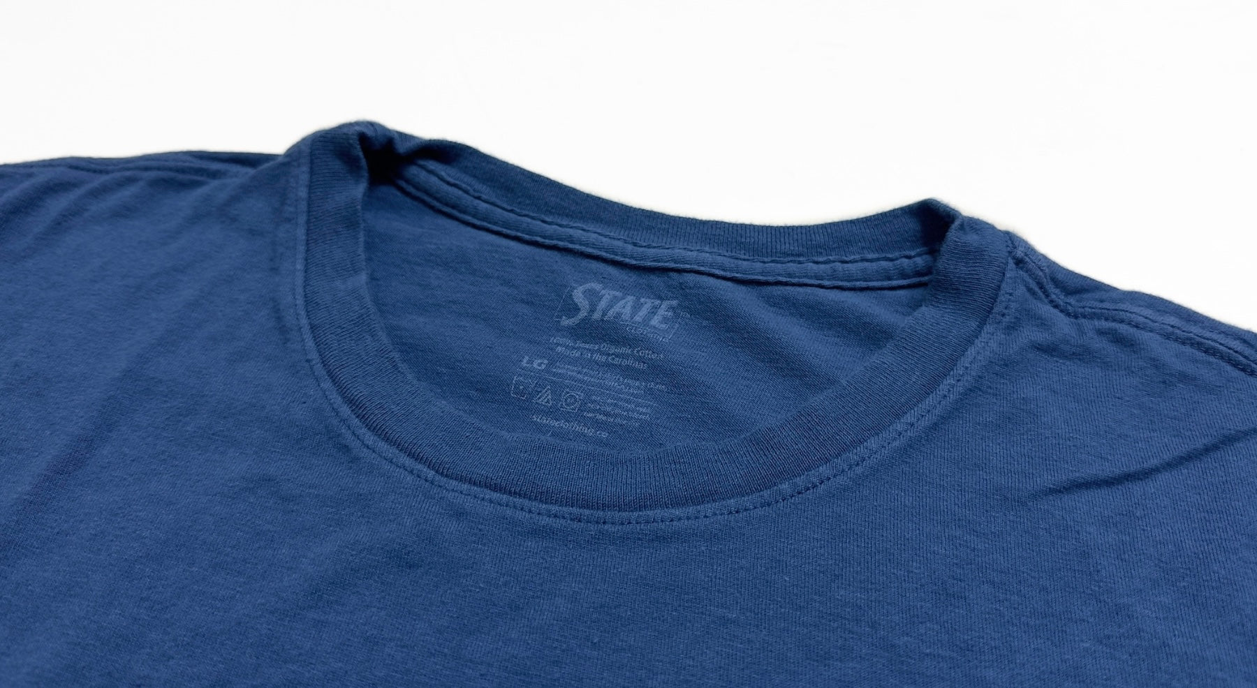 Texas Organic Cotton T-Shirt - Blue Quartz