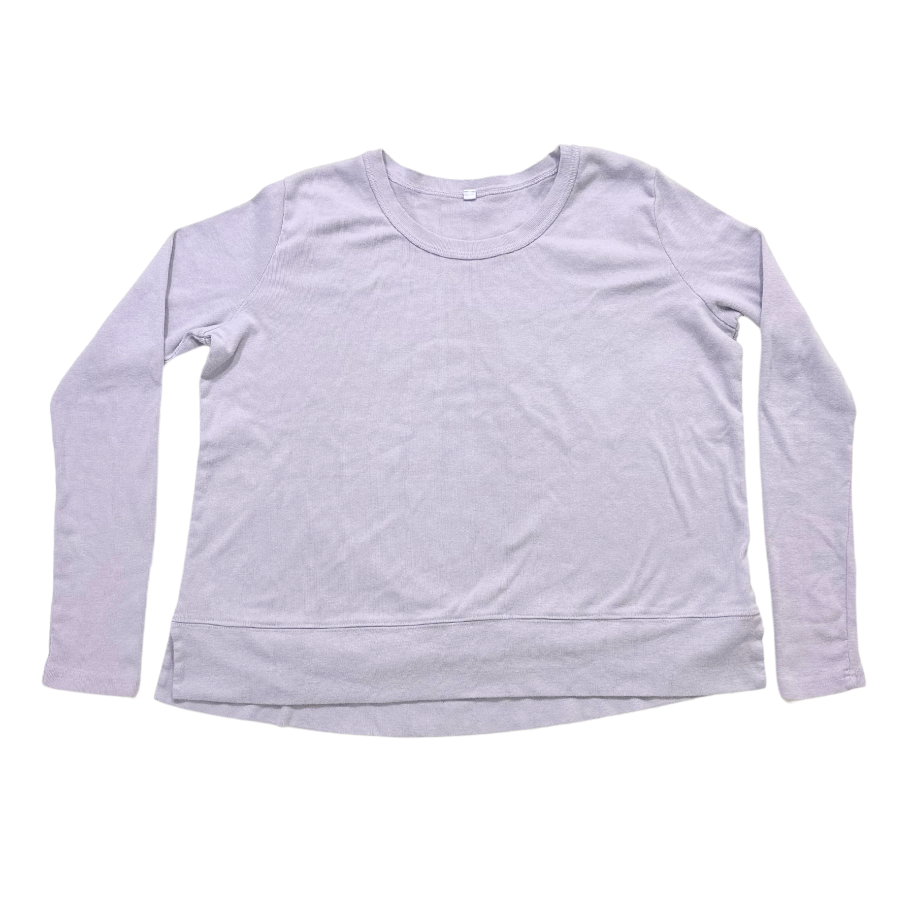 Women's NC Ribbed Cotton Relaxed Long Sleeve T-Shirt - Pre-Sale