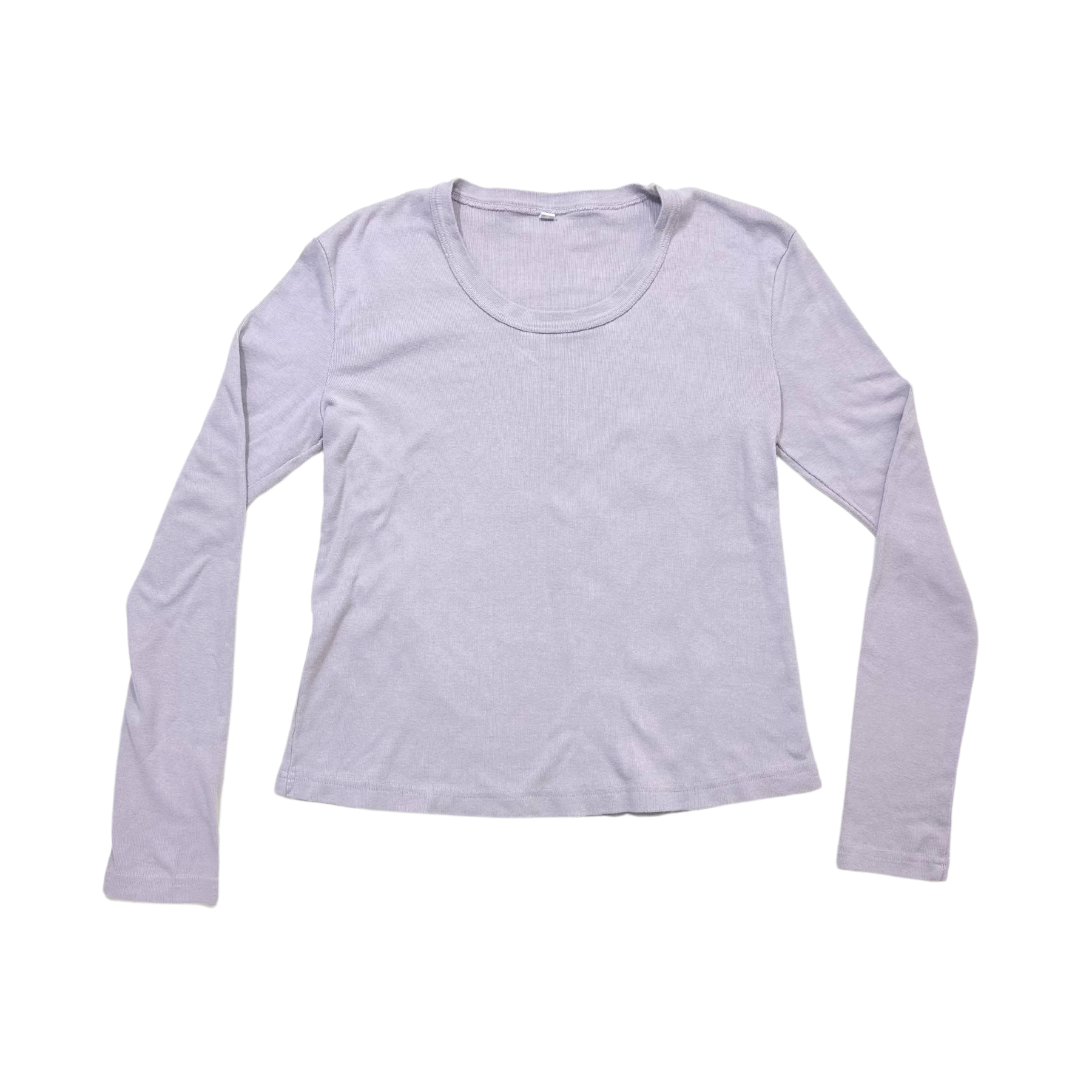 Women's NC Ribbed Cotton Fitted Long Sleeve T-Shirt - Pre-Sale