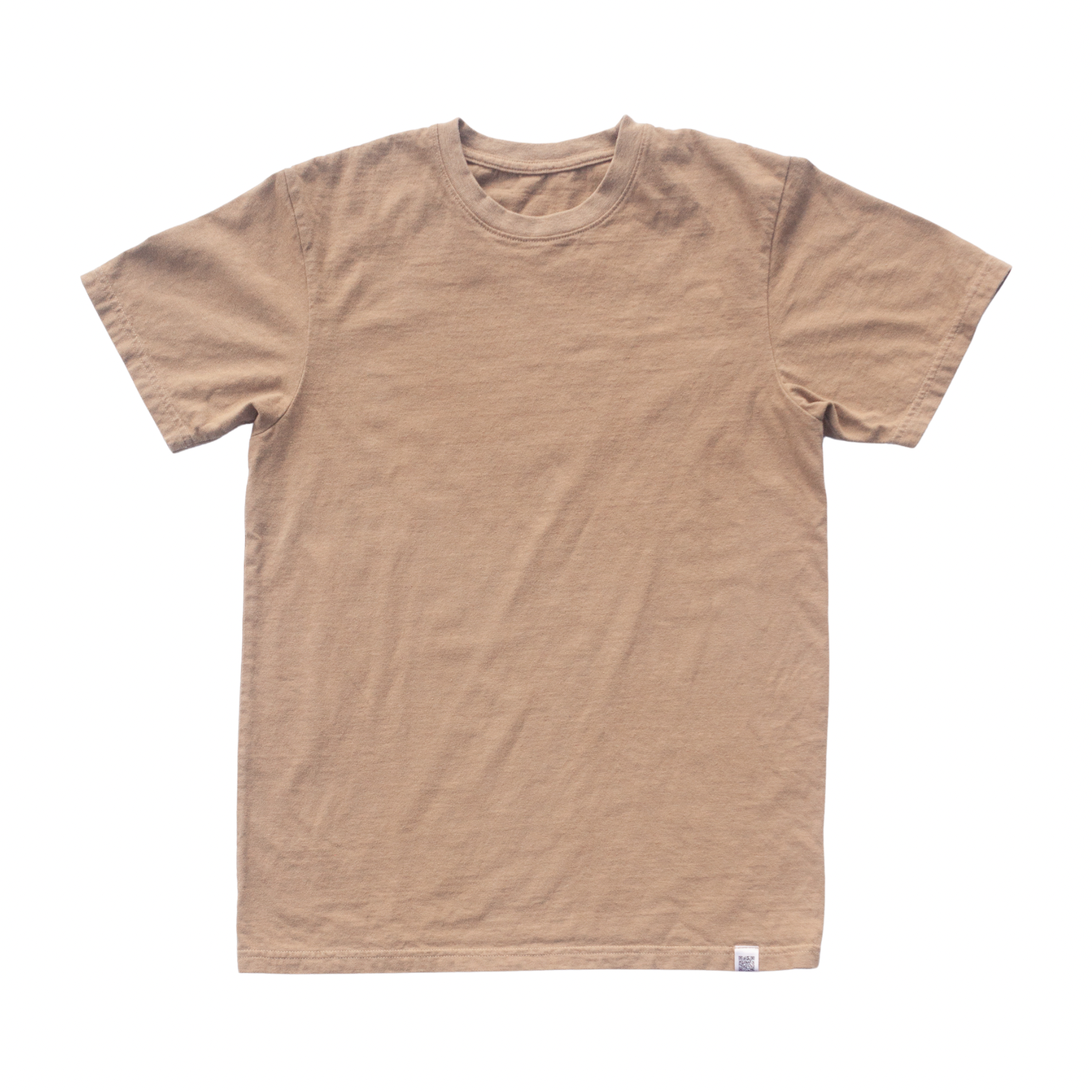トップス GARMENT DYE PLATED ORGANIC COTTON SHIRT North Carolina Black Walnut T-Shirt