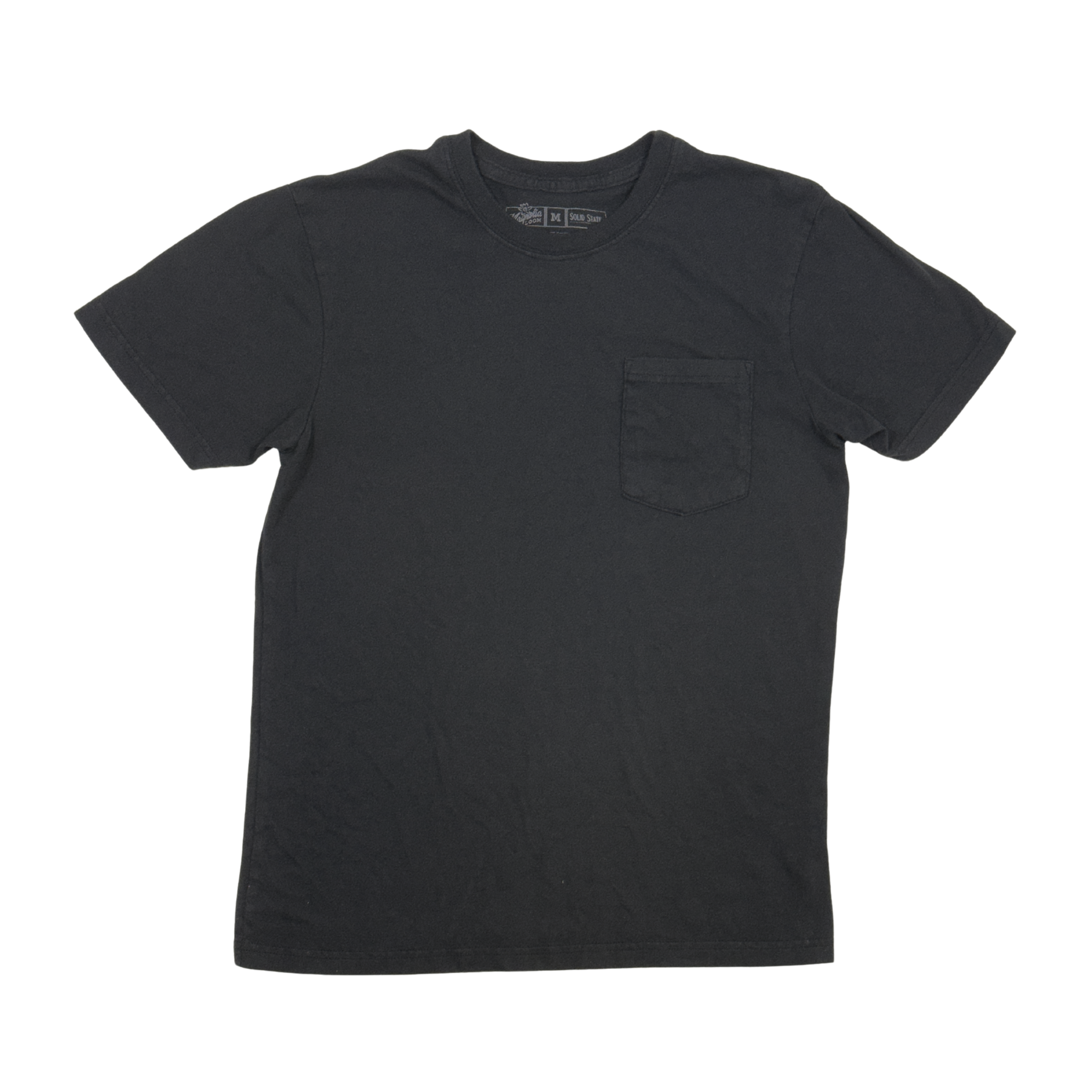 North Carolina Cotton Pocket T-Shirt - Black
