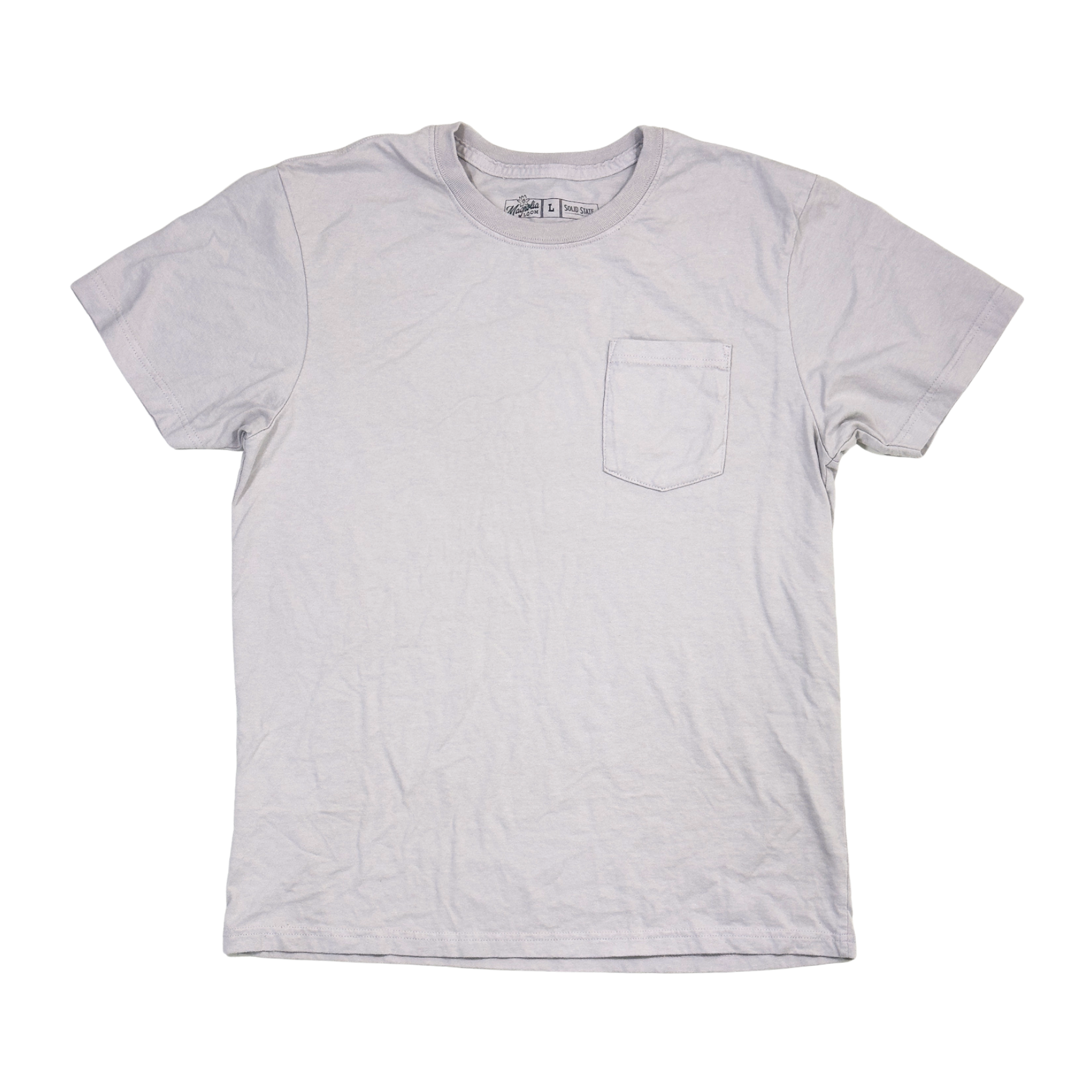North Carolina Cotton Pocket T-Shirt - Cloud