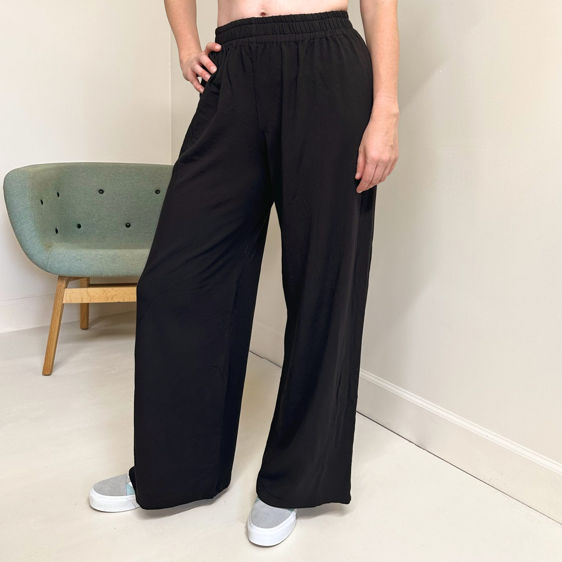 Women’s Overdyed Black Lounge Pants
