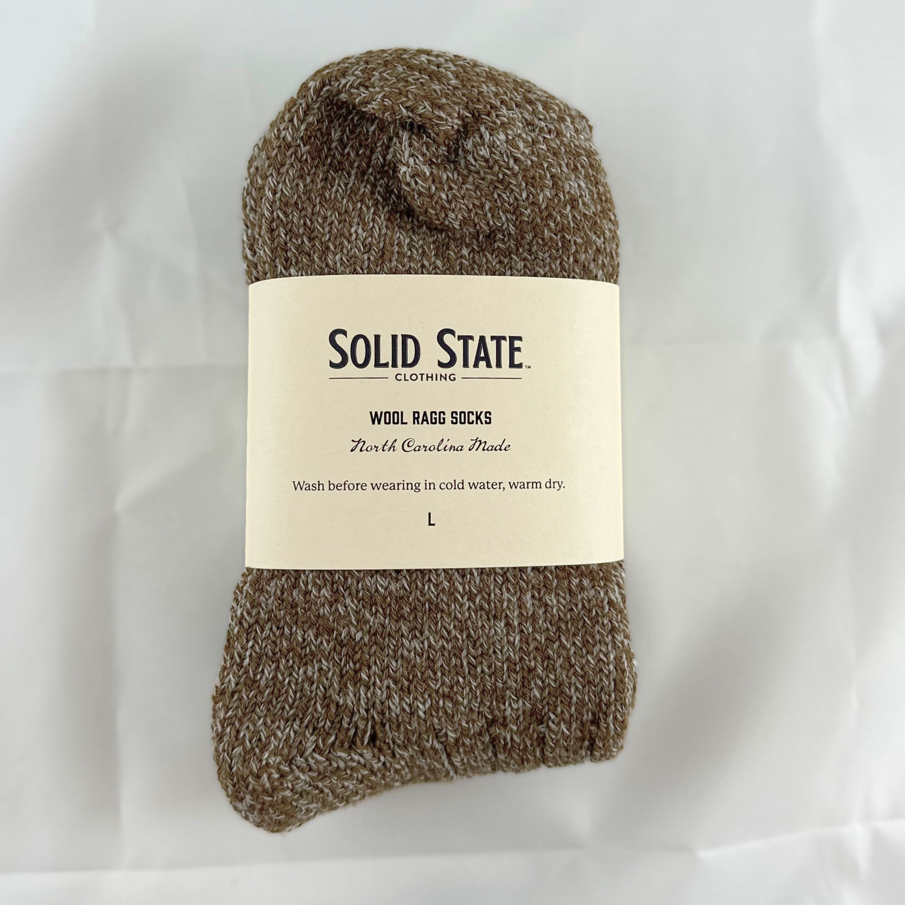 Wool Ragg Socks - Allspice