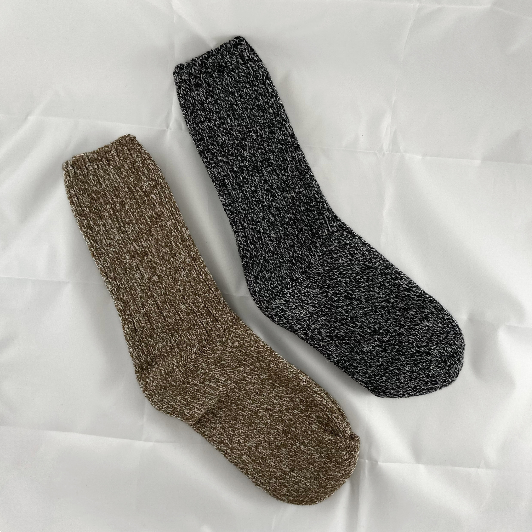 Wool Ragg Socks - Allspice