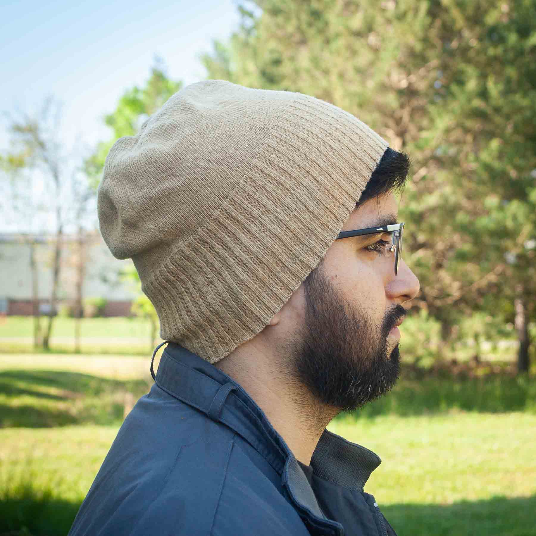 Hemp Beanie - Black Walnut