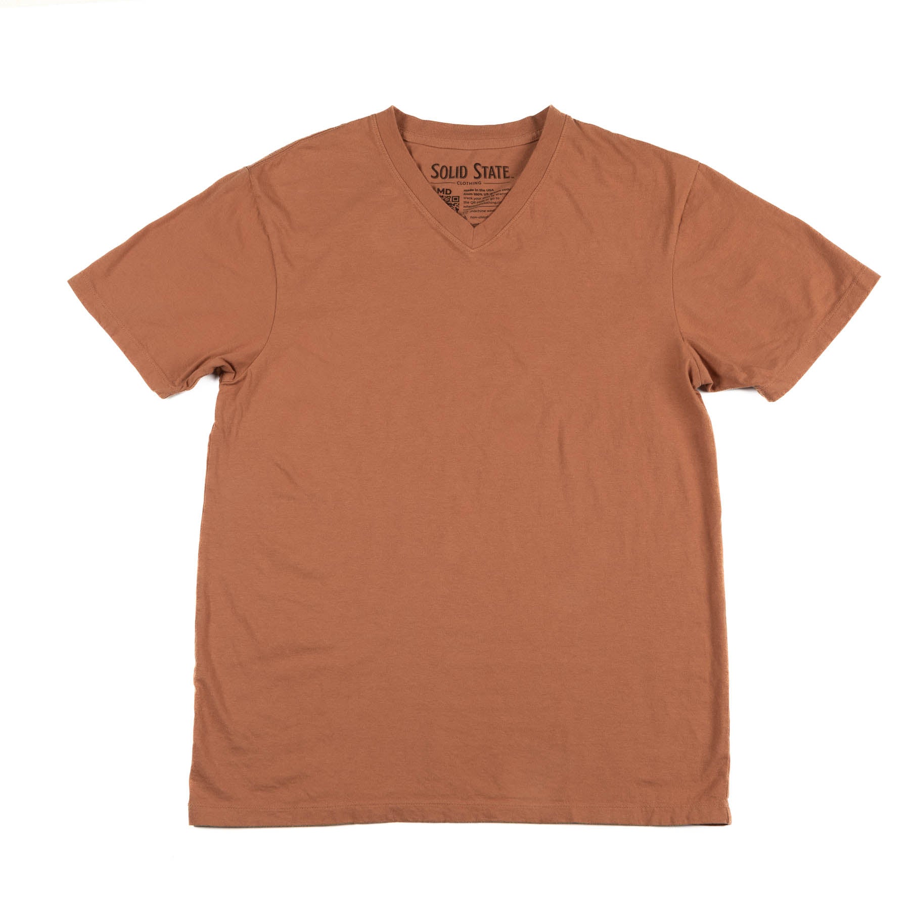 V-Neck Homesteader T-Shirt - Nutmeg