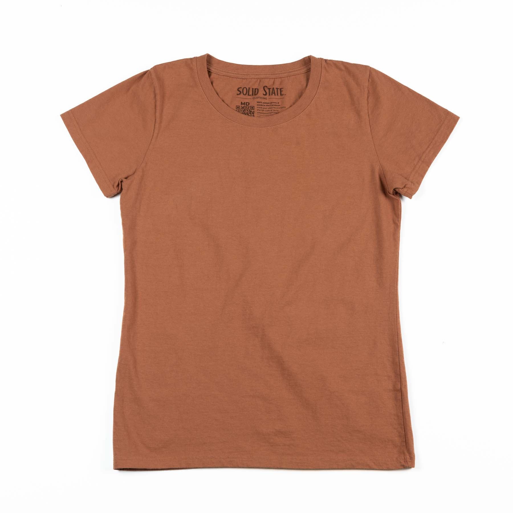 Women's North Carolina Cotton T-Shirt - Nutmeg