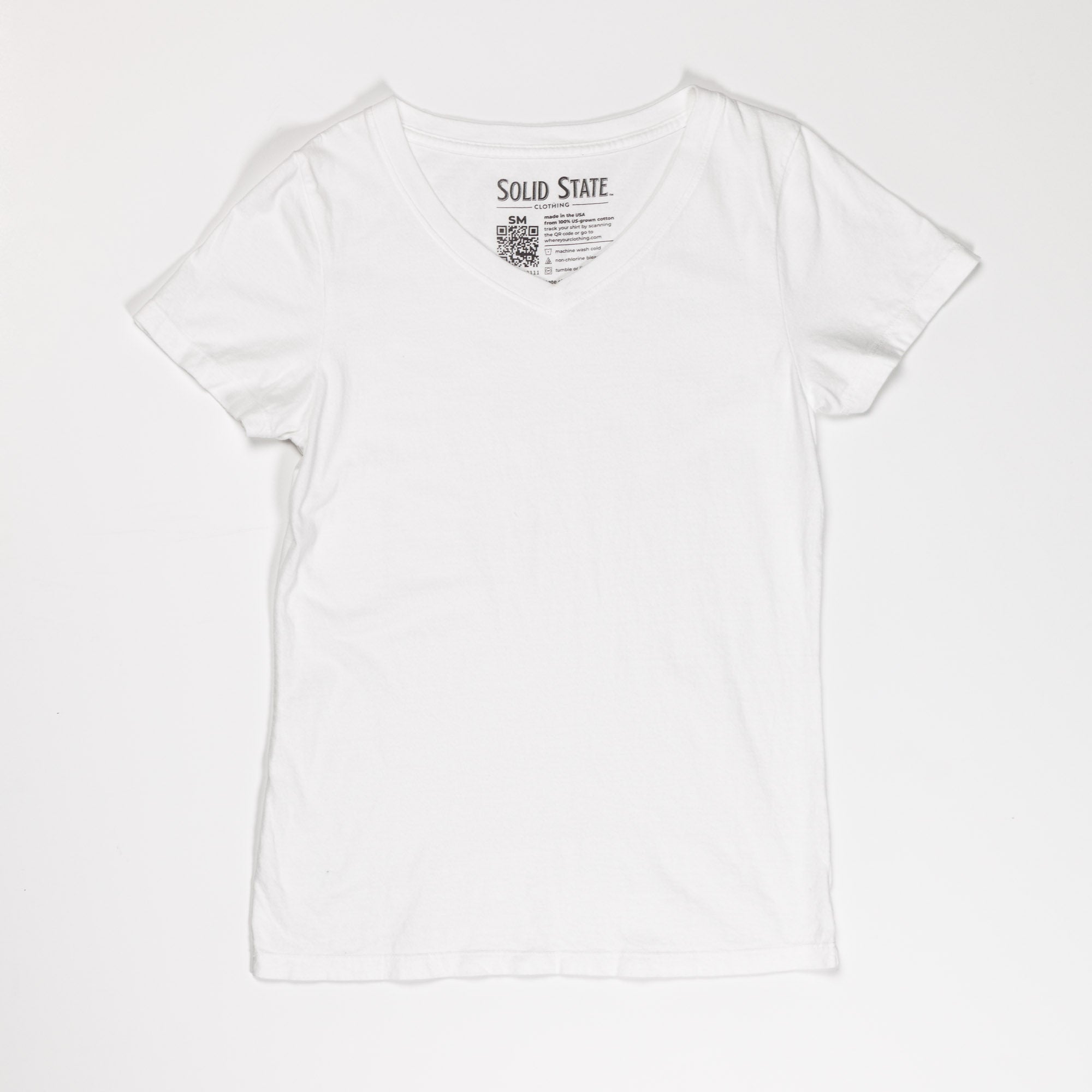 Women's V-Neck Homesteader T-Shirt - White