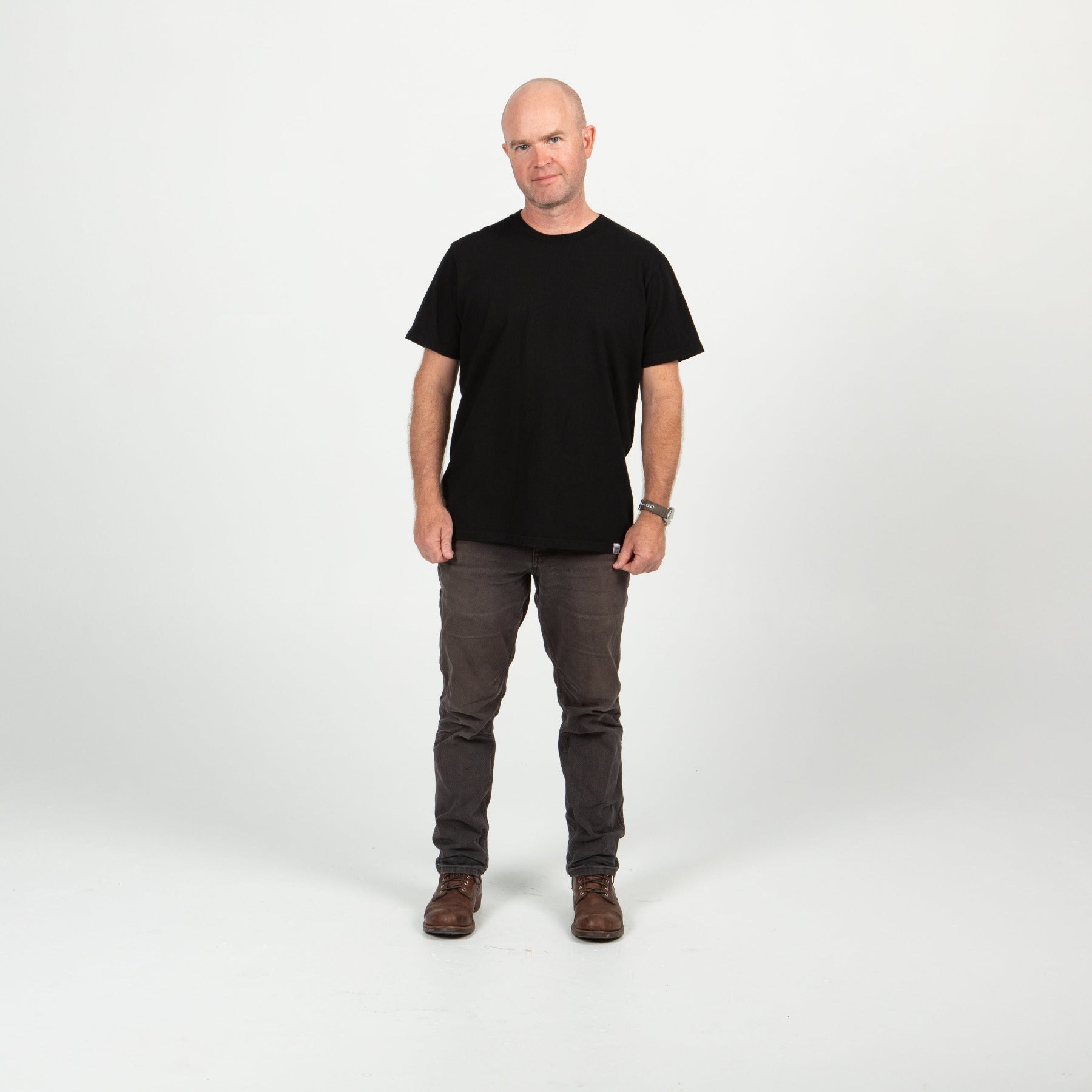 Overdyed Black T-Shirt